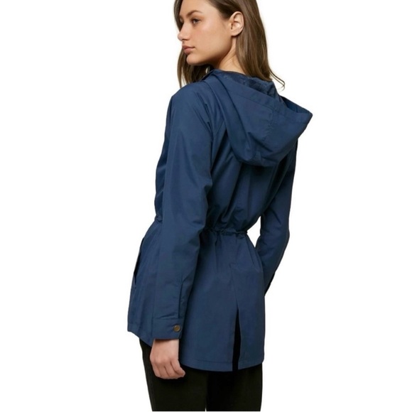 O'Neill Womens Gayle Rain Jacket Insignia blue - Picture 2 of 14